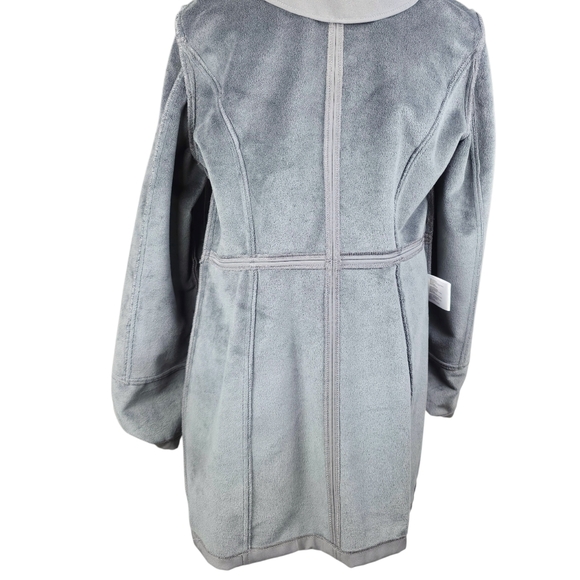 MICHAEL Michael Kors Grey Hooded Water-Resistant Tech Jacket S - Picture 7 of 14